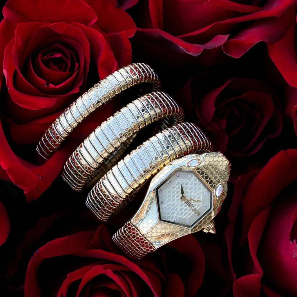 JUST CAVALLI Women's Watch with Silver Stainless Steel Case and Silver Stainless Steel Band-i-Watch-4