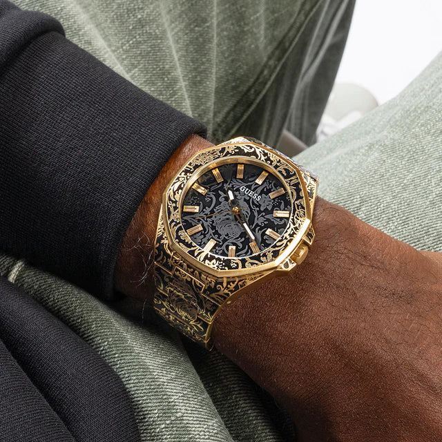 GUESS GW0700G1 BOLD SOPHISTICATION - BLACK STAINLESS STEEL WOMEN'S TIMEPIECE-i-Watch-5