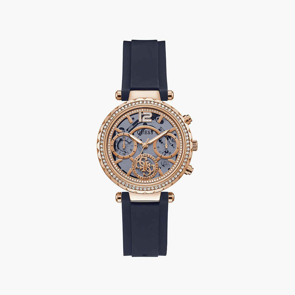 GUESS GW0484L2 - VIBRANT ROSE GOLD & BLUE FUSION WOMEN'S WATCH