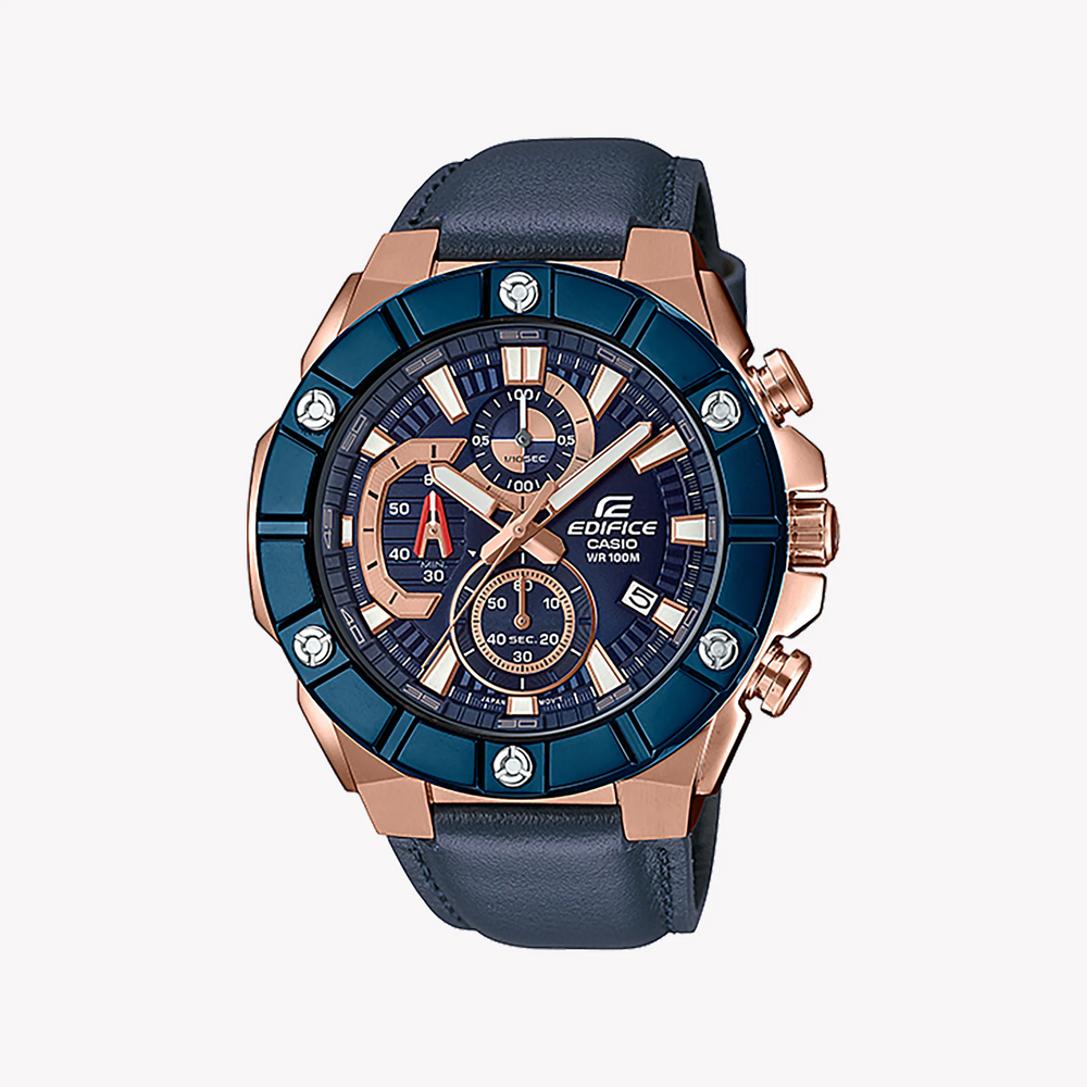 Edifice Efr-558rg-1a Rose Gold & Gray - Timeless Elegance For The Modern Man by i-watch