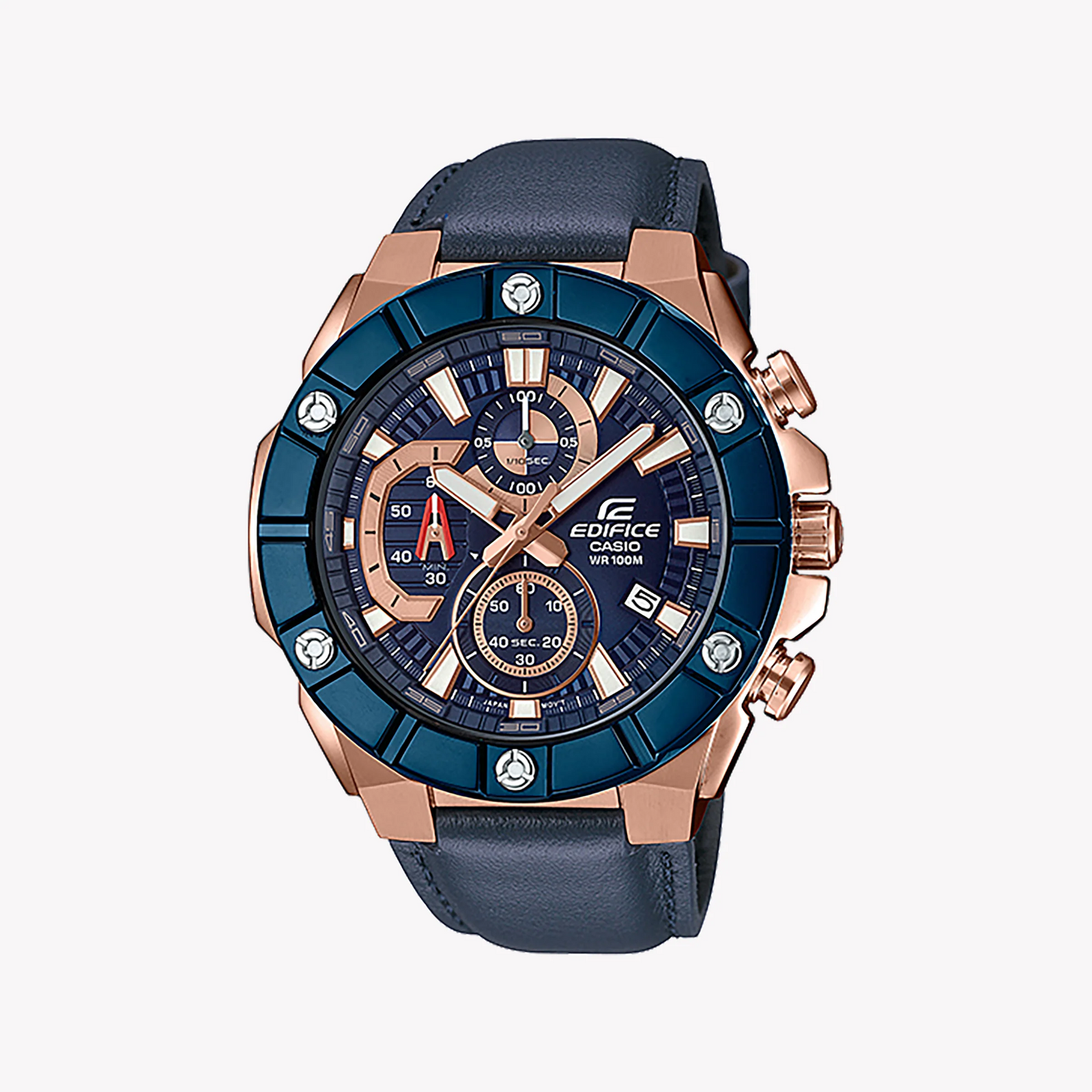Edifice Efr-558rg-1a Rose Gold & Gray - Timeless Elegance For The Modern Man by i-watch