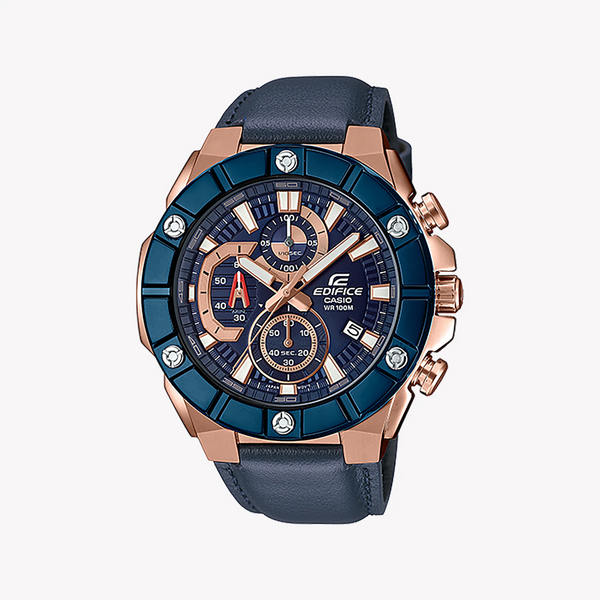 Edifice Efr-558rg-1a Rose Gold & Gray - Timeless Elegance For The Modern Man by i-watch