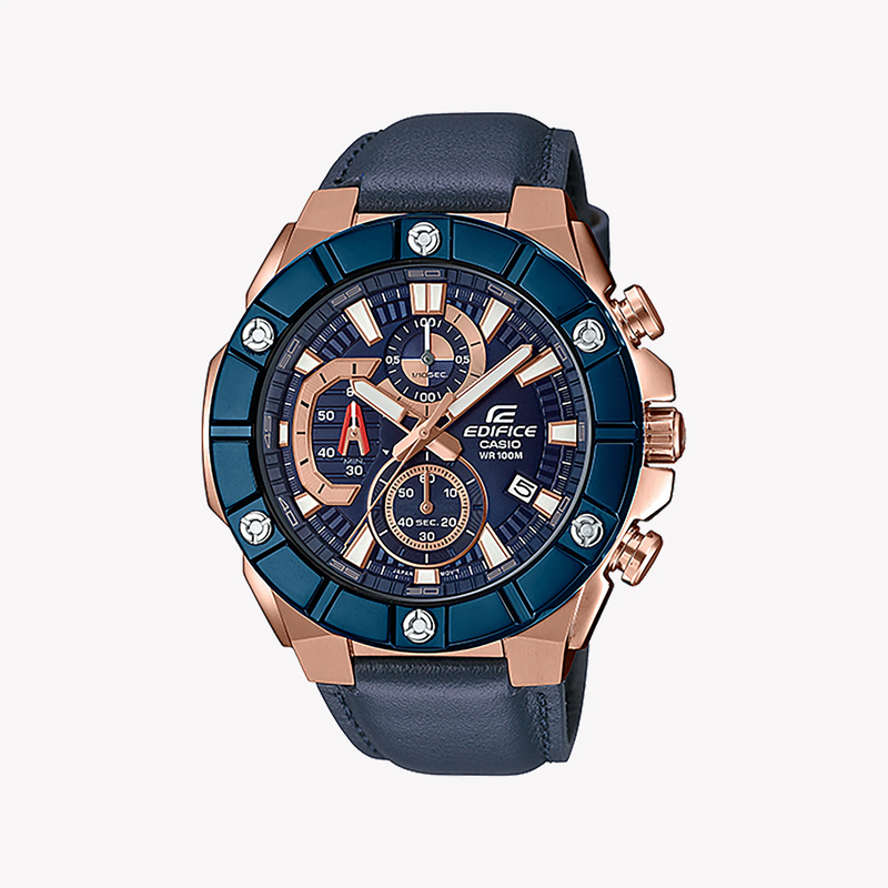 Edifice Efr-558rg-1a Rose Gold & Gray - Timeless Elegance For The Modern Man by i-watch