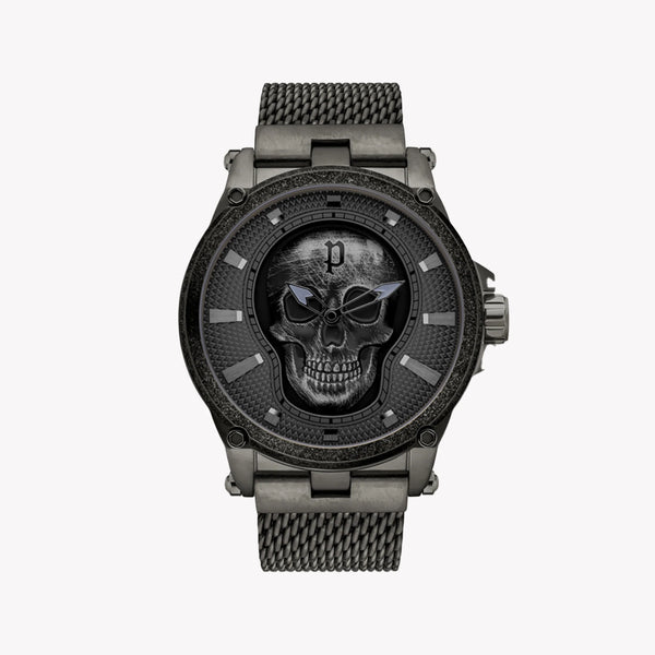 Police Men's Black Stainless Steel Watch, Black Dial | Pewjg2108502 by i-watch
