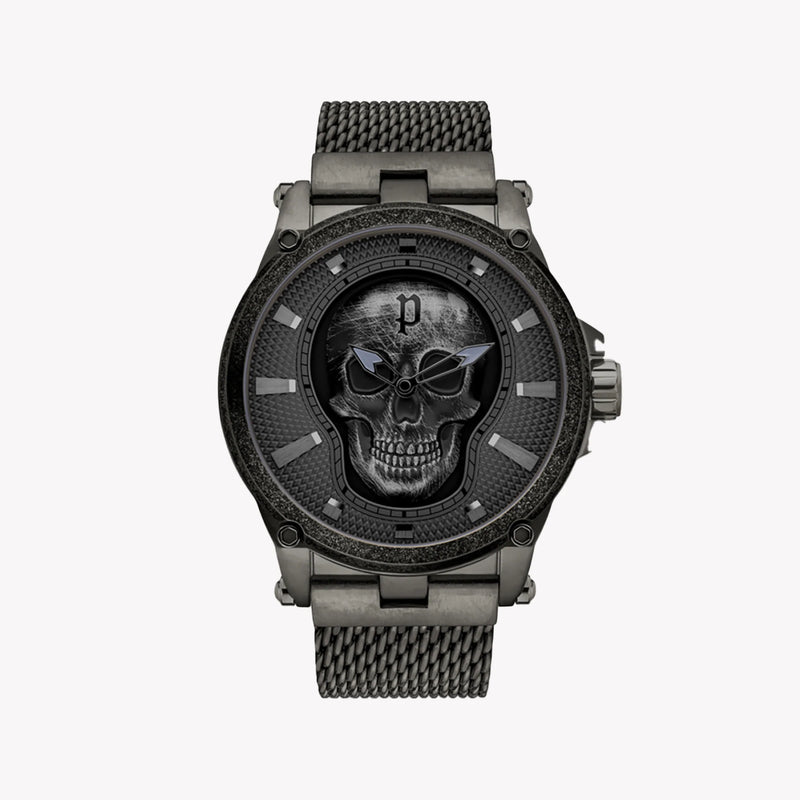 Police Men's Black Stainless Steel Watch, Black Dial | Pewjg2108502 by i-watch