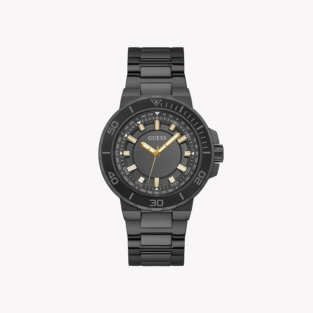 GUESS GW0426G3 BOLD BLACK - MODERN TIMEPIECE FOR THE SOPHISTICATED MAN