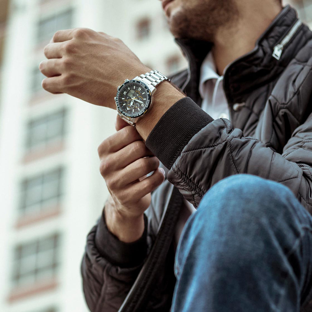 CITIZEN JY8078-52L ECO-DRIVE – DYNAMISCHER METALLUHR FÜR DEN MODERNEN MANN