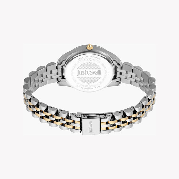 Just Cavalli Women's Silver & Gold Stainless Steel Watch, Silver & Gold Case | Jc1l210m0295 by i-watch