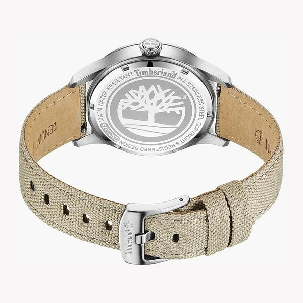Timberland Men's Beige Leather Watch, Black Dial | Tdwgn2237506 by i-watch