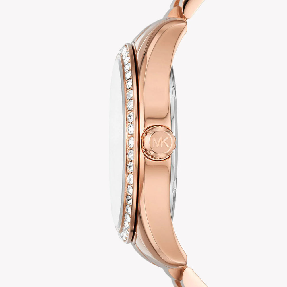 Michael Kors Women's Rose Gold Watch, White Dial | Mk1088set by i-watch