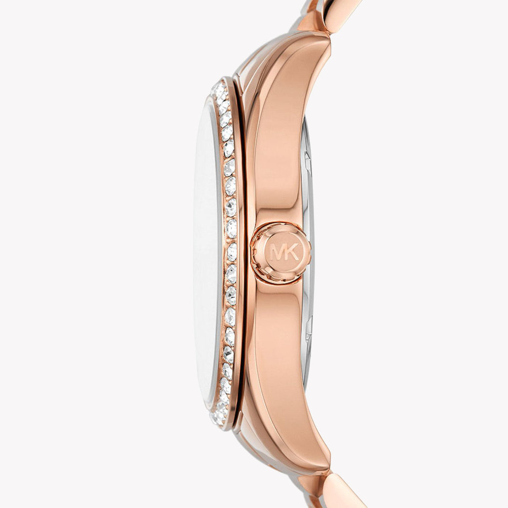 MICHAEL KORS MK1088SET - ROSE GOLD SOPHISTICATION WOMEN'S WATCH WITH WHITE DIAL-i-Watch-2