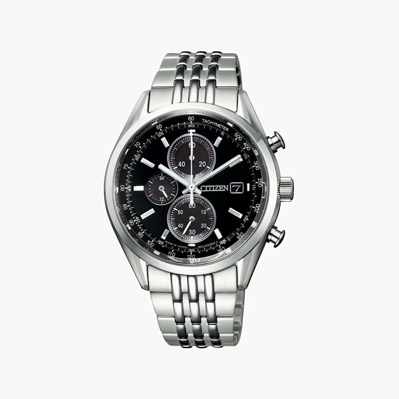 Citizen Ca0450-57e - Elegant Eco-Drive Chronograph - Stainless Steel - Men's Timepiece by i-watch