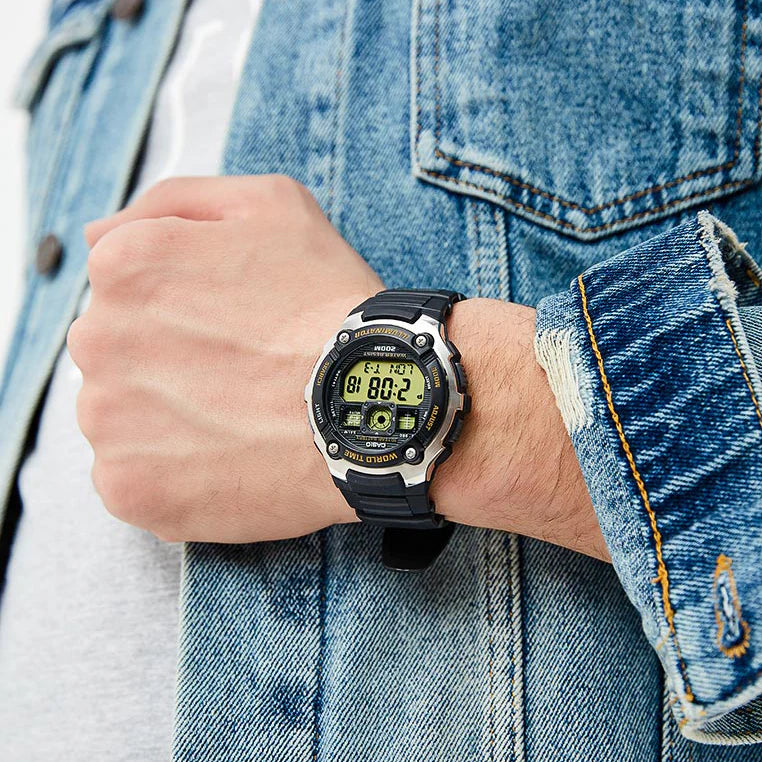 Casio Ae-2000w-9avdf Bold Adventure - Men's Sporty Digital Watch With Rugged Style by i-watch