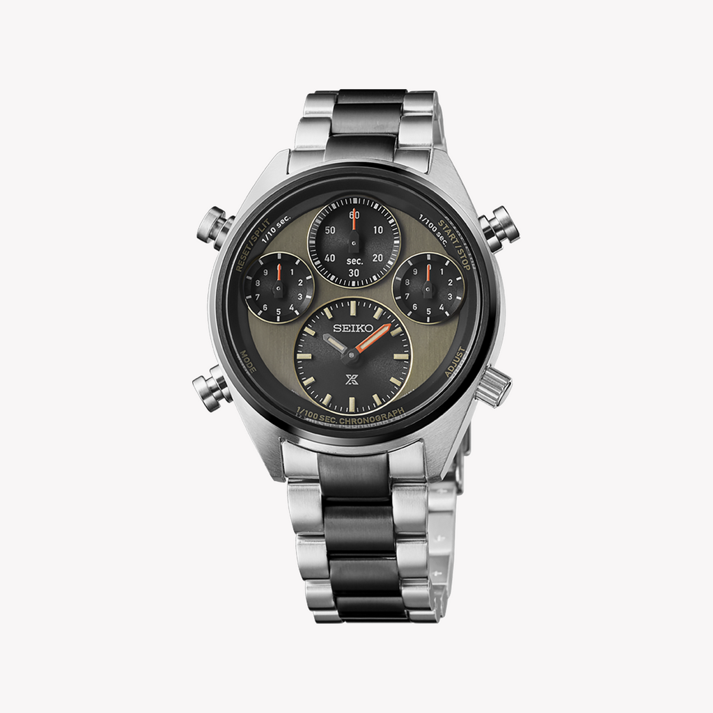 SEIKO PROSPEX SFJ005P1 Men's Solar Watch, 42mm, Multicolor Dial-i-Watch