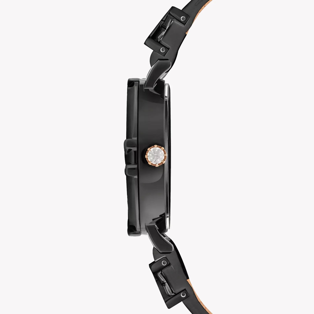 Police Women's Black Leather Watch, Stainless Steel | Pl-16068bsb_02 by i-watch