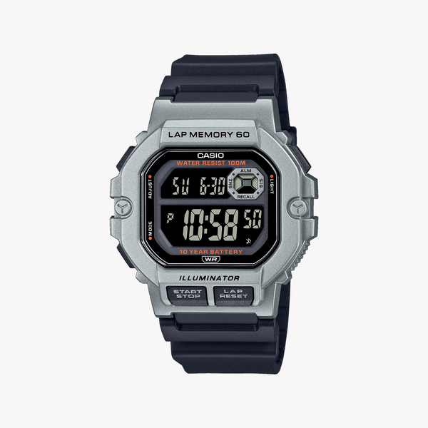 Casio Ws-1400h-1bvdf Adventure Ready - Men's Rugged Digital Watch With Black Resin Band by i-watch