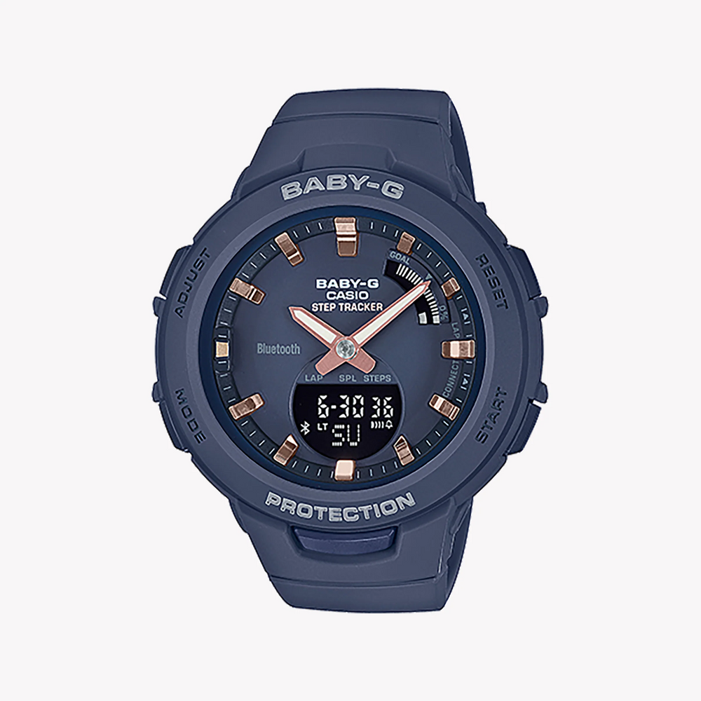 Bsa-B100-2adr Baby-G - Bold Blue Adventure Timepiece For Active Women by i-watch