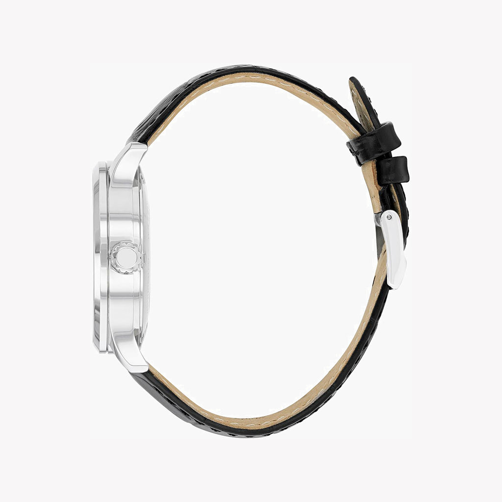 CITIZEN NJ0110-18L DYNAMIC CLASSIC - AUTOMATIC STAINLESS STEEL MEN'S WATCH WITH LEATHER BAND-i-Watch-3