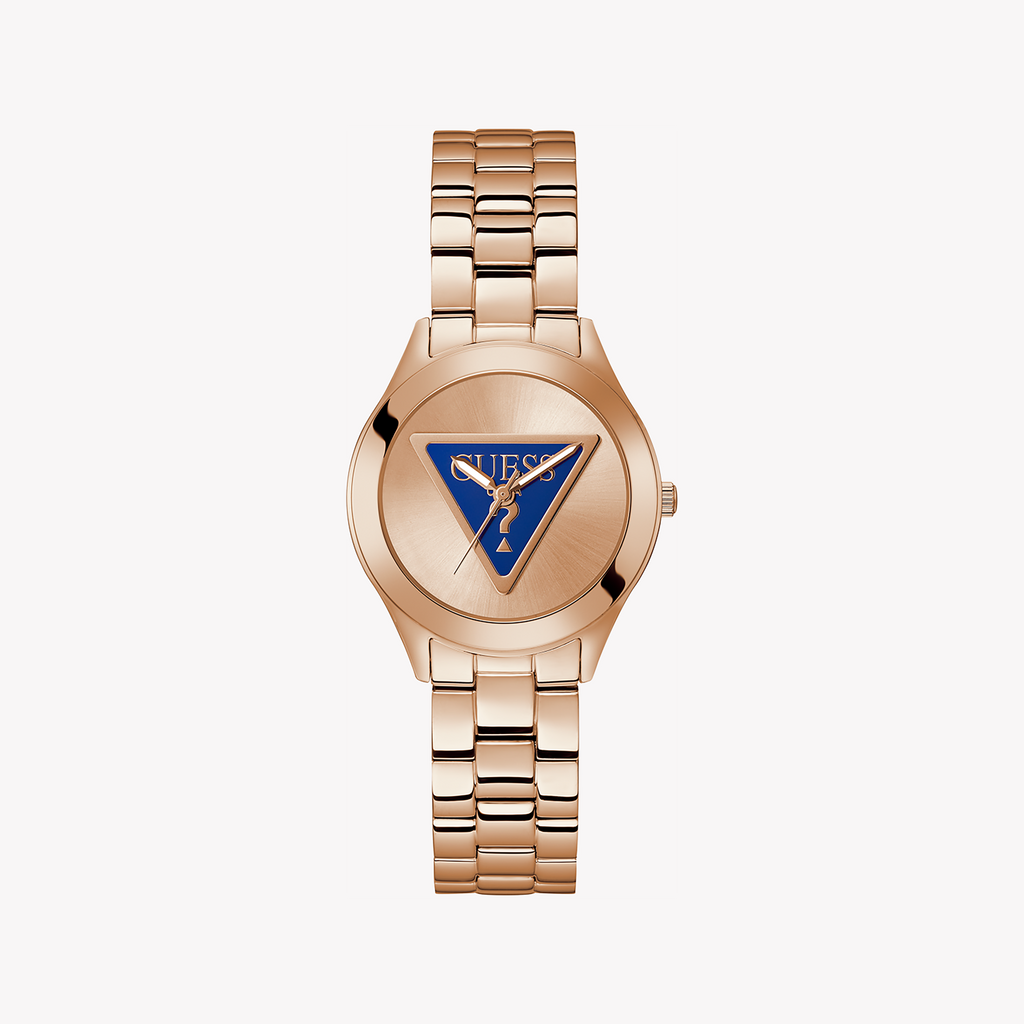 GUESS GW0675L3 RADIANT ROSE GOLD - ELEGANCE IN EVERY SECOND Women's Watch with stylish stainless steel band and chic dial