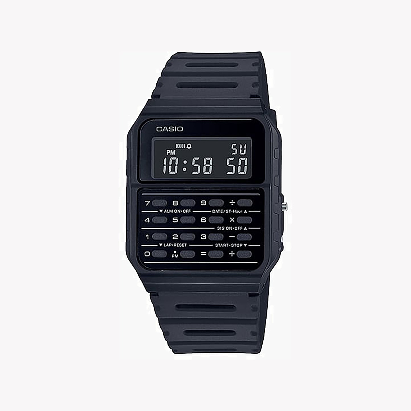 Casio CA-53WF-1B DATA BANK Black Unisex Watch