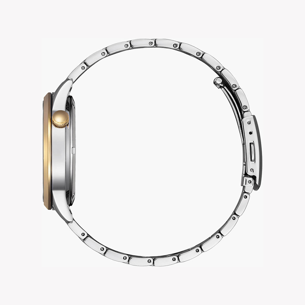 CITIZEN NH9136-88A - TIMELESS ELEGANCE: AUTOMATIC MEN'S WATCH WITH ROSE GOLD ACCENTS-i-Watch-3