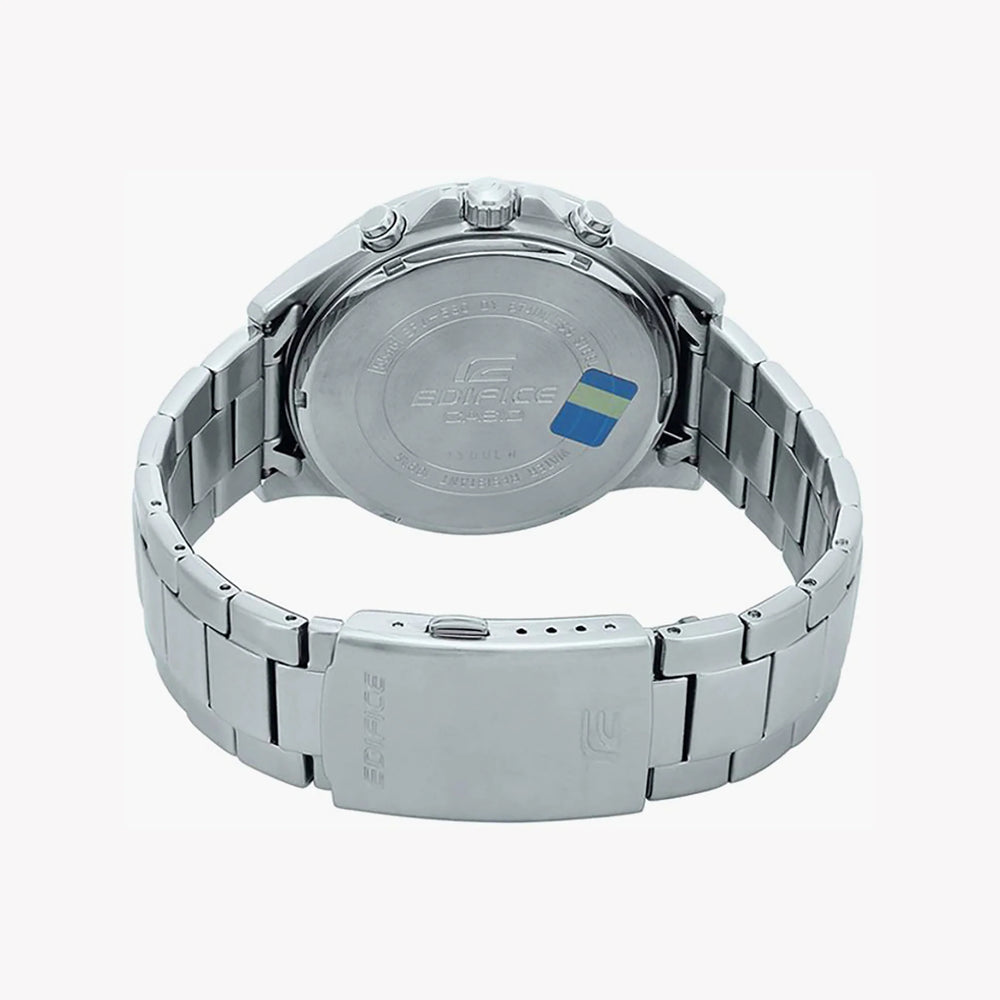 Casio Edifice Efv-530d-2avudf - Elegant Adventurer Men's Watch With Blue Dial & Stainless Steel Band by i-watch