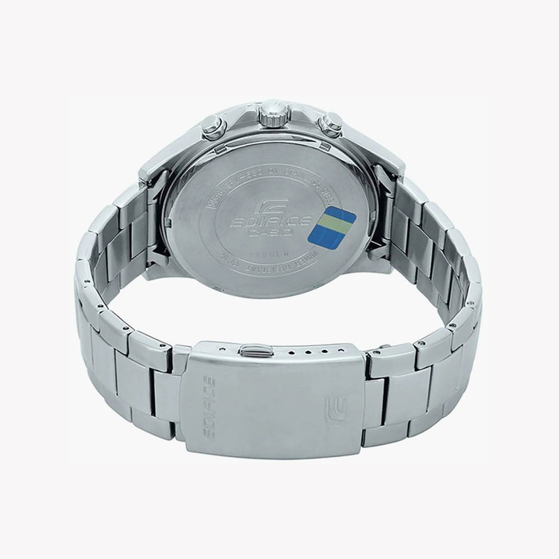 Casio Edifice Efv-530d-2avudf - Elegant Adventurer Men's Watch With Blue Dial & Stainless Steel Band by i-watch