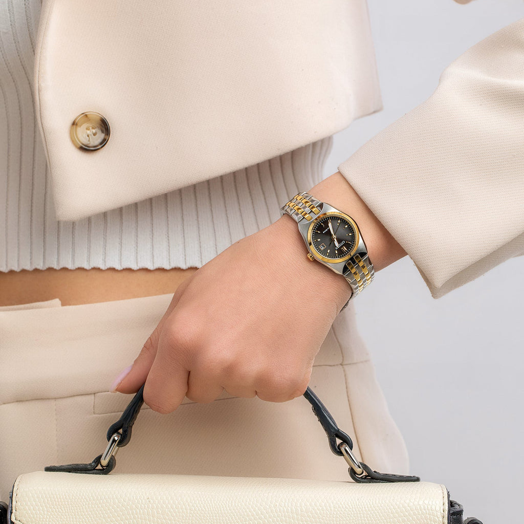 CITIZEN EW2299-50E RADIANT CHARM - ELEGANT GOLD & BLACK DIAL WOMEN'S WATCH-i-Watch-2