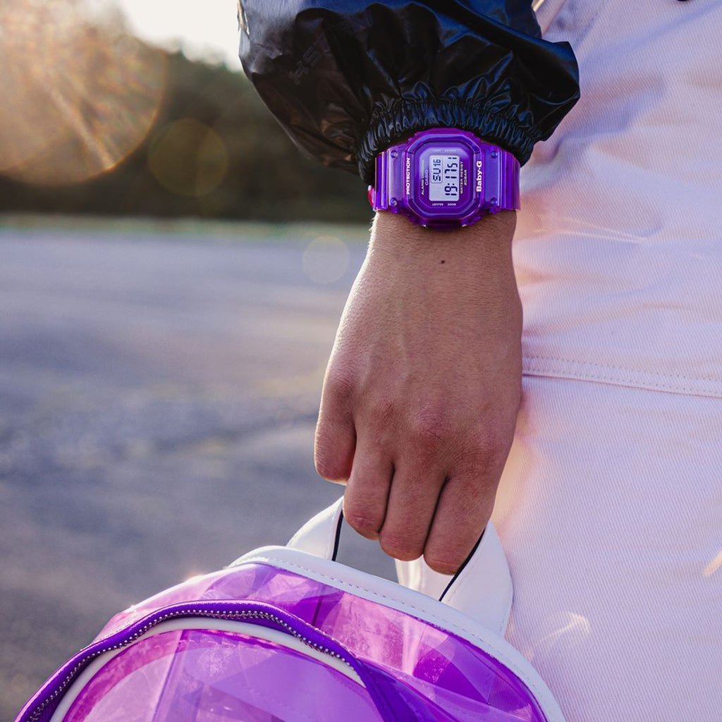 CASIO BABY-G BGD-560S-6DR SPIRIT OF ADVENTURE - VIBRANT PURPLE RESIN Women's Watch-i-Watch-2