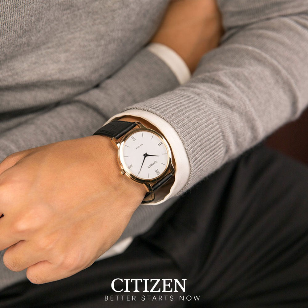 CITIZEN AR1133-23A ELEGANT POWER - MEN'S ROSE GOLD ECO-DRIVE TIMEPIECE