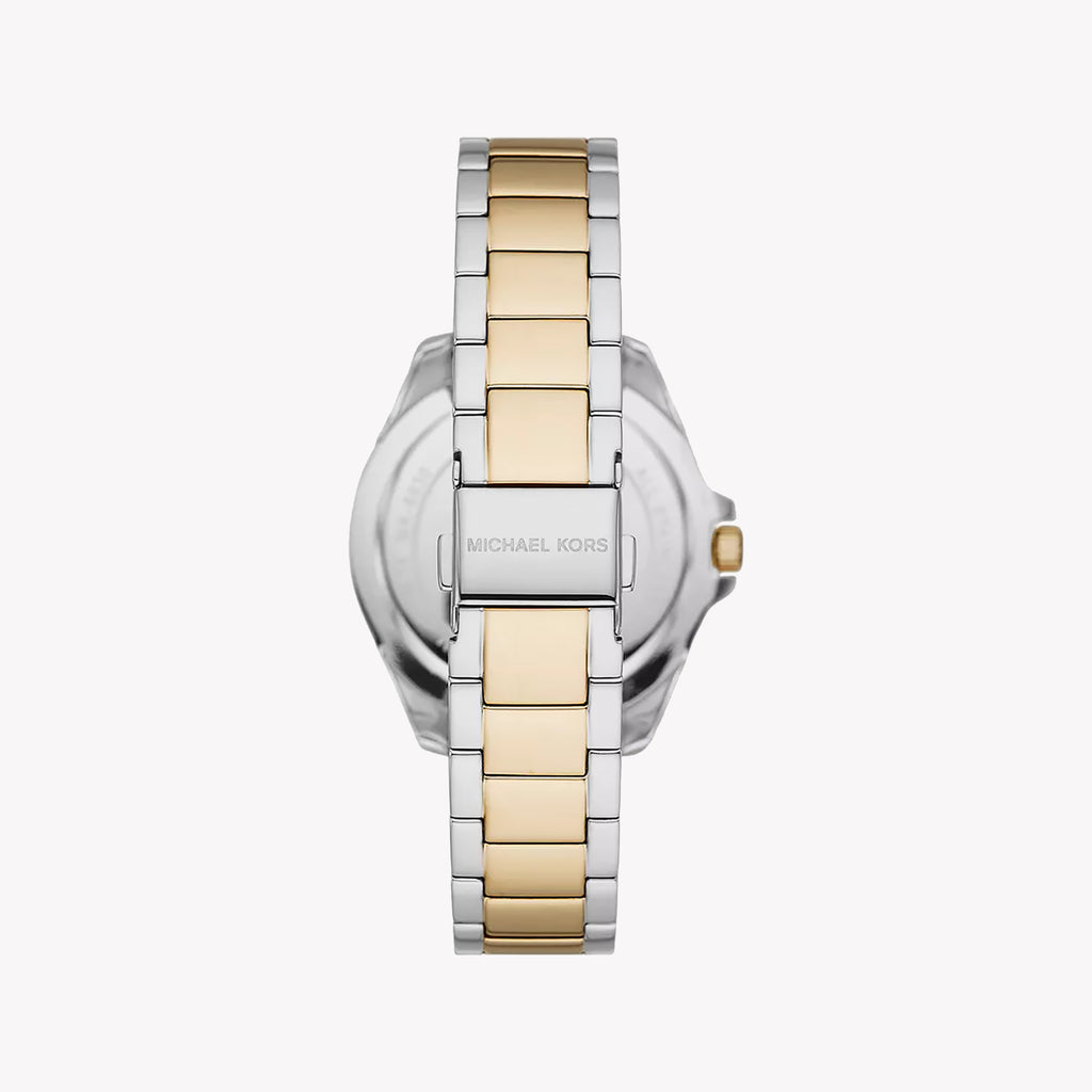 MICHAEL KORS MK6931 - ELEGANT TIMEPIECE FOR HER WITH SILVER-GOLD STAINLESS STEEL BAND-i-Watch-3
