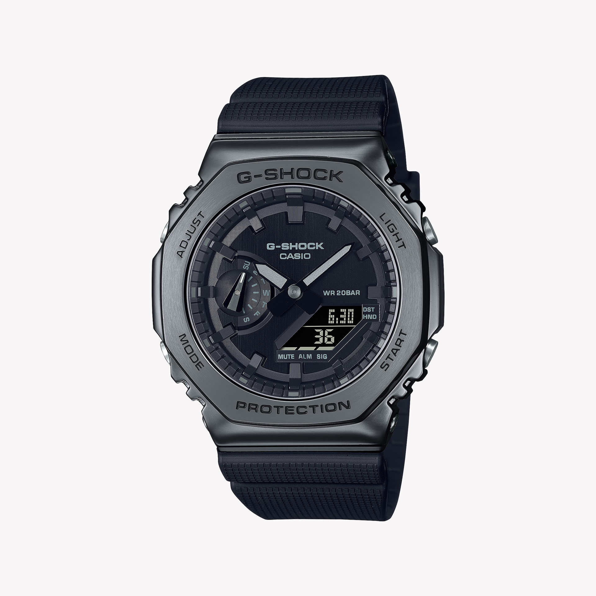 Casio G-Shock Gm-2100bb-1adr Oak - Sporty Elegance In Black – i-Watch