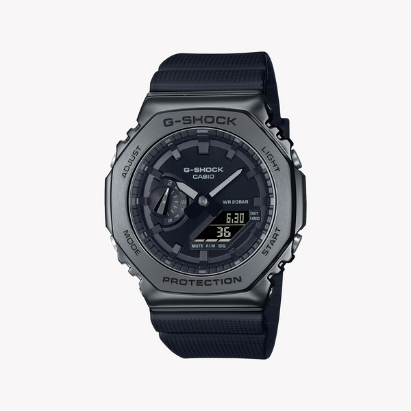 Casio G-Shock Gm-2100bb-1adr Oak - Sporty Elegance In Black by i-watch