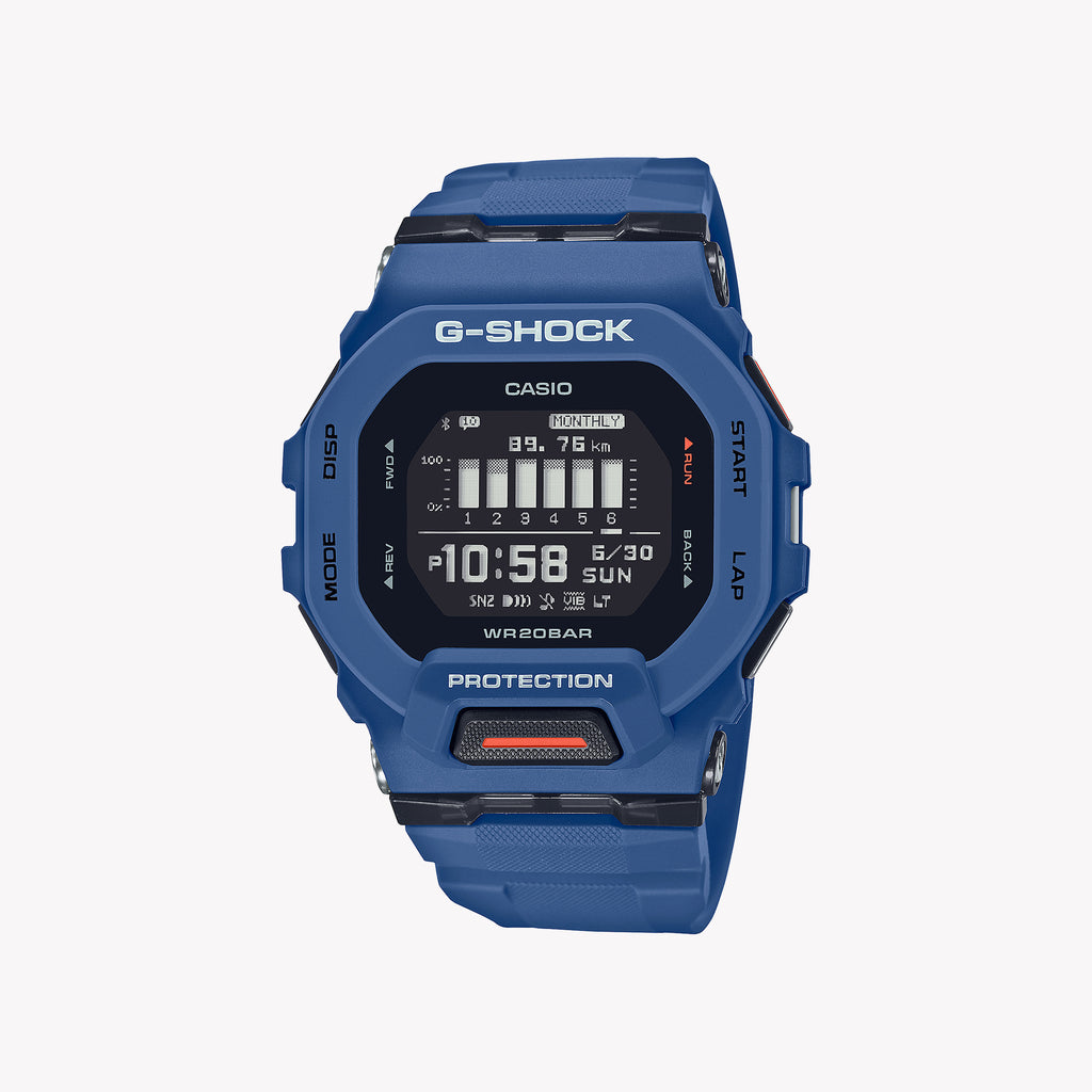 CASIO G-SHOCK GBD-200-2ER - RUGGED BLUE ADVENTURER MEN'S WATCH WITH SMART CONNECTIVITY
