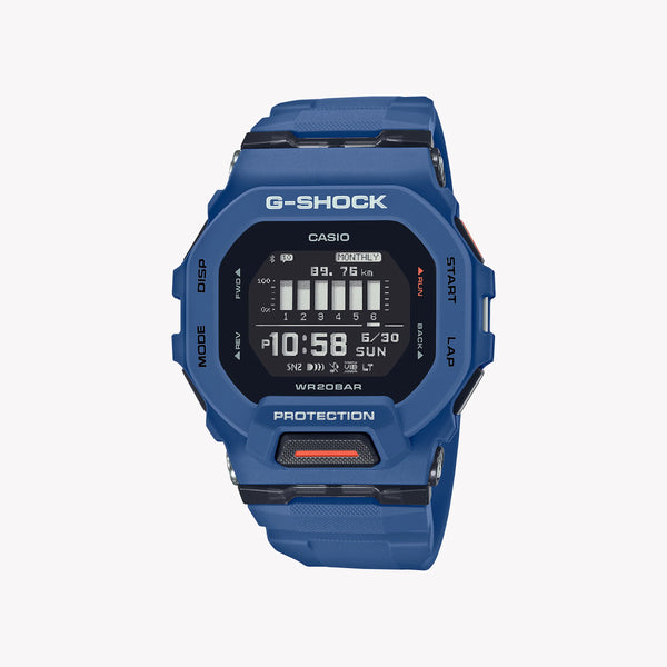 Casio Gbd-200-2er Men's Blue Resin Watch, Digital | Gbd-200-2er by i-watch
