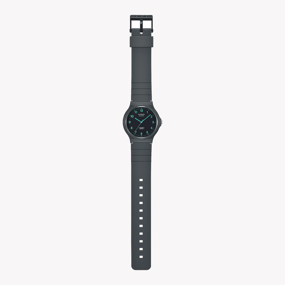 Casio Unisex Gray Resin Watch, Gray Dial | Mq-24b-8bef by i-watch