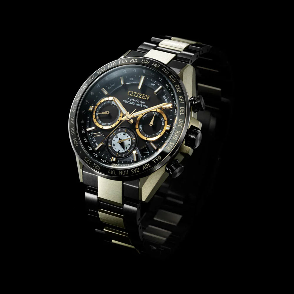 Citizen Cc4016-75e Black Titanium - Innovative Precision Men's Watch by i-watch