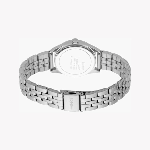 Esprit Women's Silver Stainless Steel Watch, Silver Dial | Es1l080m0035 by i-watch