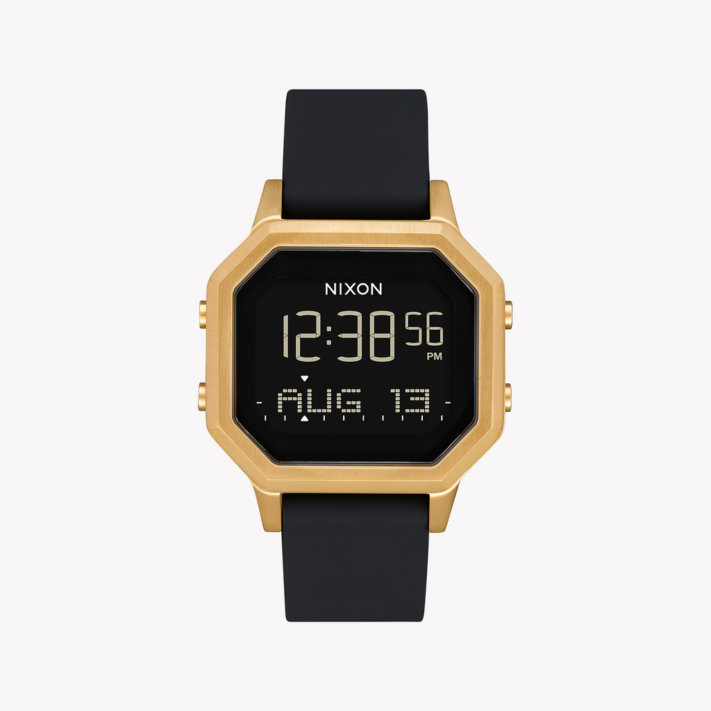 NIXON A1211-513 BOLD ELEGANCE - WOMEN'S BLACK & GOLD TIMEPIECE FOR ADVENTUROUS SPIRITS