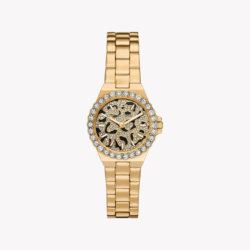 Michael Kors Women's Gold Stainless Steel, Black Dial | Mk7394 by i-watch