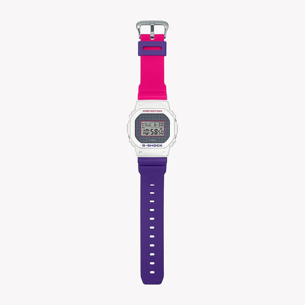 Casio G-Shock Dw-5600thb-7dr - Vibrant Adventure Timepiece With Multicolor Band & White Case by i-watch