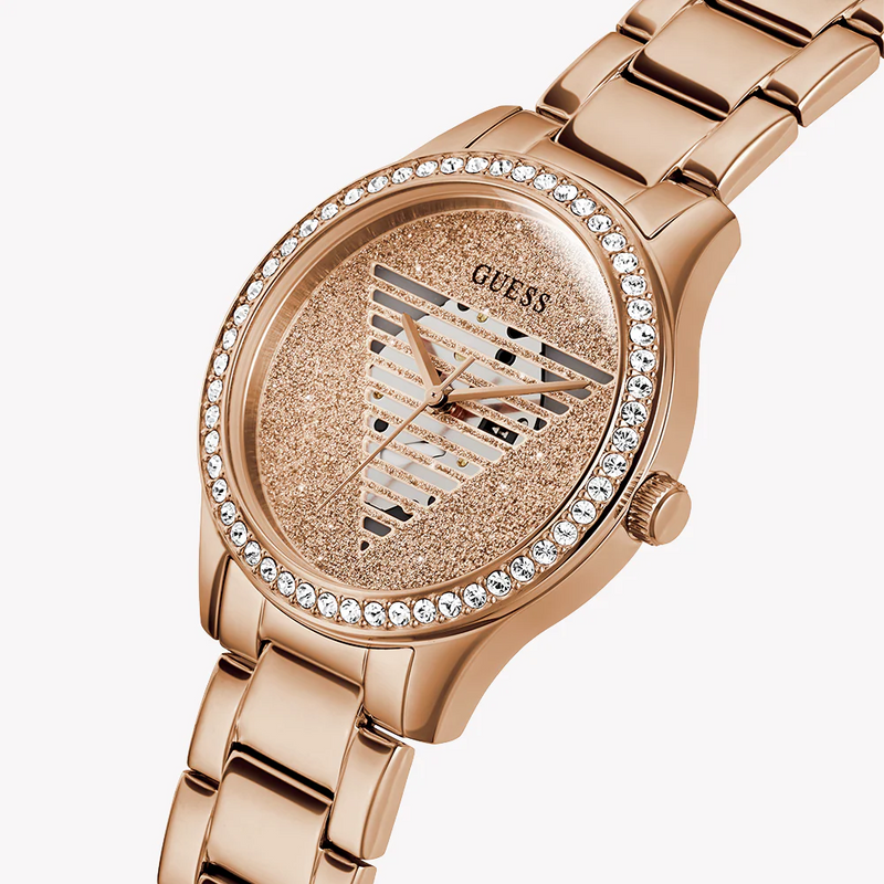 Guess Women's Rose Gold Watch, Stainless Steel | Gw0605l3 by i-watch
