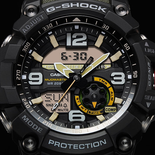 CASIO G-SHOCK GG-1000-1A3DR ADVENTURE SERIES – SCHLAMMBESTÄNDIGE HERRENUHR MIT DIGITALEM KOMPASS UND THERMOMETER