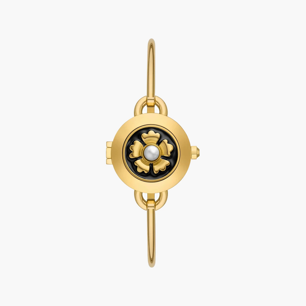 Tory Burch Women's Watch With Gold Stainless Steel Case And Gold Stainless Steel Band by i-watch