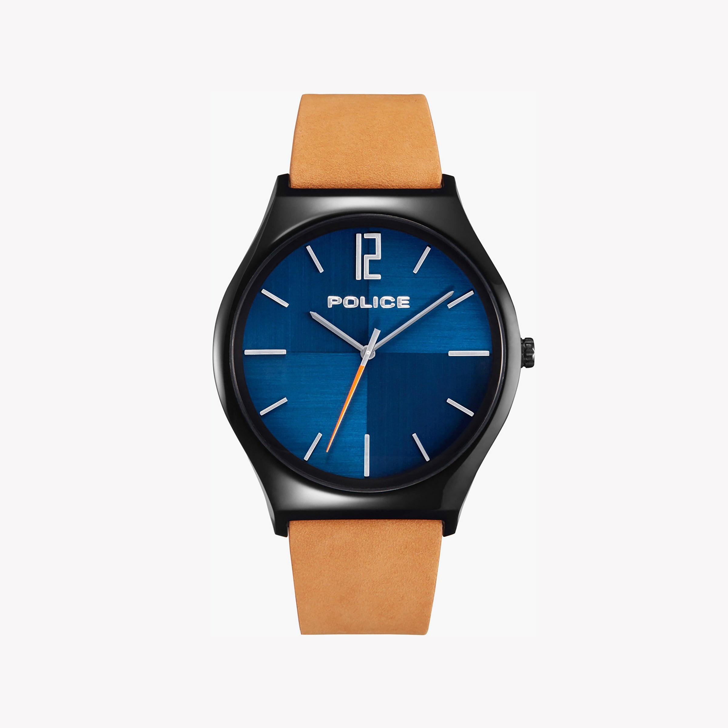 POLICE PL-15918JSB_03 ELEGANCE UNLEASHED - MEN'S STYLISH BLACK & BLUE TIMEPIECE