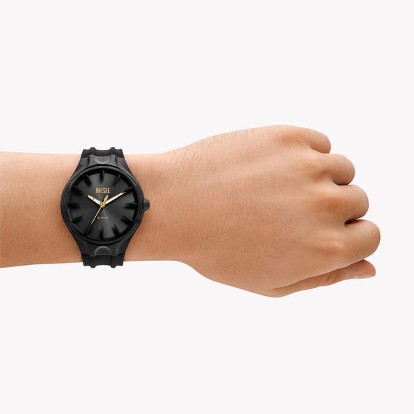 Diesel Men's Black Stainless Steel Watch, Black Dial | Dz2217 by i-watch