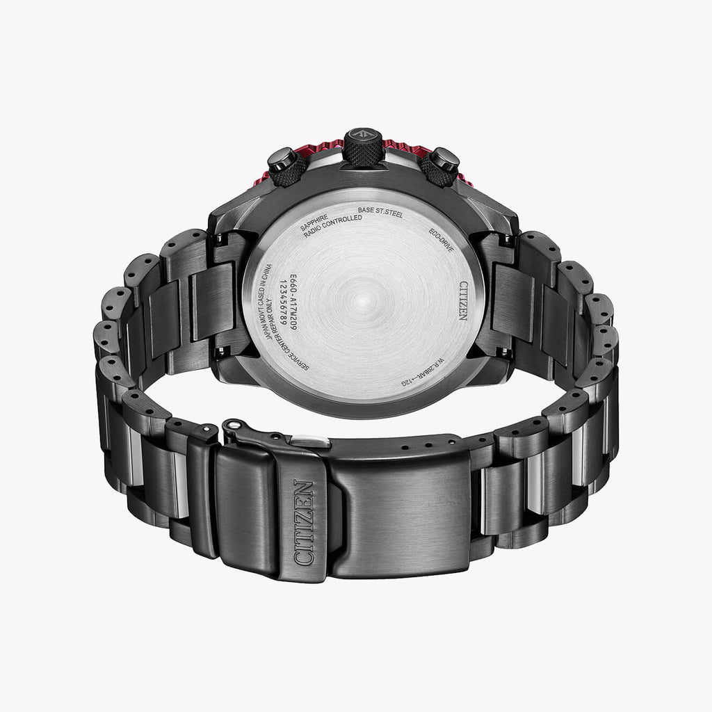 CITIZEN CB5009-55E MEN'S BLACK STAINLESS STEEL CHRONOGRAPH - UNMATCHED PERFORMANCE WATCH-i-Watch-4