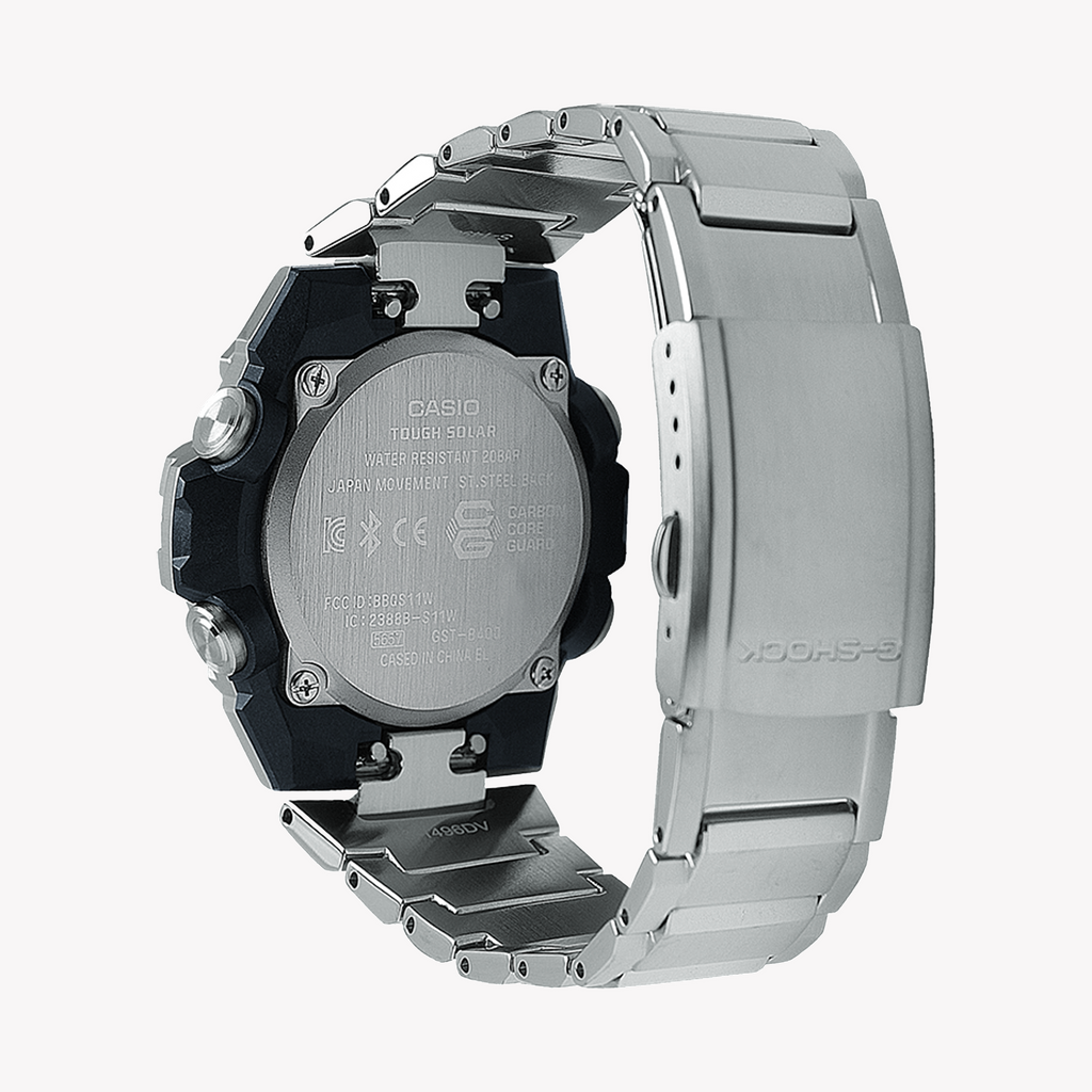 CASIO G-SHOCK GST-B400D-1ADR BOLD & FUNCTIONAL - MEN'S STAINLESS STEEL TIMEPIECE-i-Watch-2
