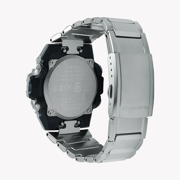 G-Shock Men's Stainless Steel Watch, Silver | Gst-B400d-1adr by i-watch
