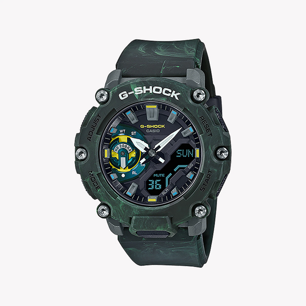Casio G-Shock Ga-2200mfr-3adr Rugged Adventurer - Striking Green Men's Watch by i-watch